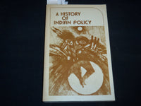 1973 A HISTORY OF INDIAN POLICY HARDCOVER BOOK BY S. LYMAN TYLER - KD 4351Z
