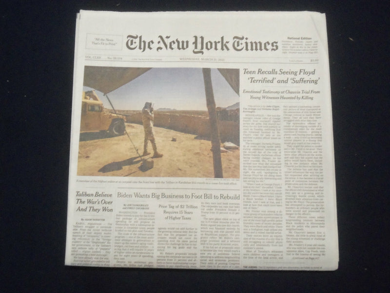 2021 MARCH 31 NEW YORK TIMES - GAETZ TO FACE INQUIRY OVER SEX WITH UNDERAGE GIRL