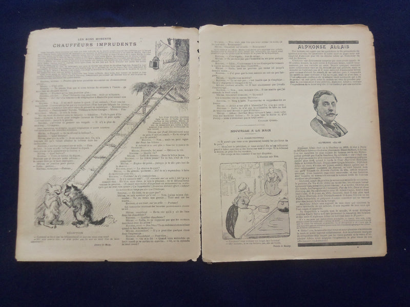 1905 NOV 11 LE SOURIRE MAGAZINE - ILLUSTRATED COMEDY - FRENCH TEXT - SP 4866W