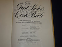 1975 FIRST LADIES COOK BOOK - NEW PRESIDENTIAL EDITION - HARDCOVER - KD 2799