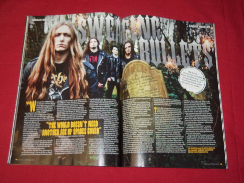 2014 MARCH METAL HAMMER MAGAZINE ISSUE NO. 254 - PANTERA COVER - RC 366
