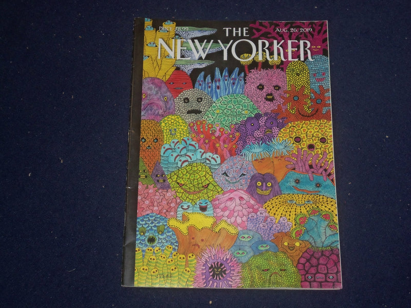 2019 AUGUST 26 THE NEW YORKER MAGAZINE - ILLUSTRATED COVER - NY 2342