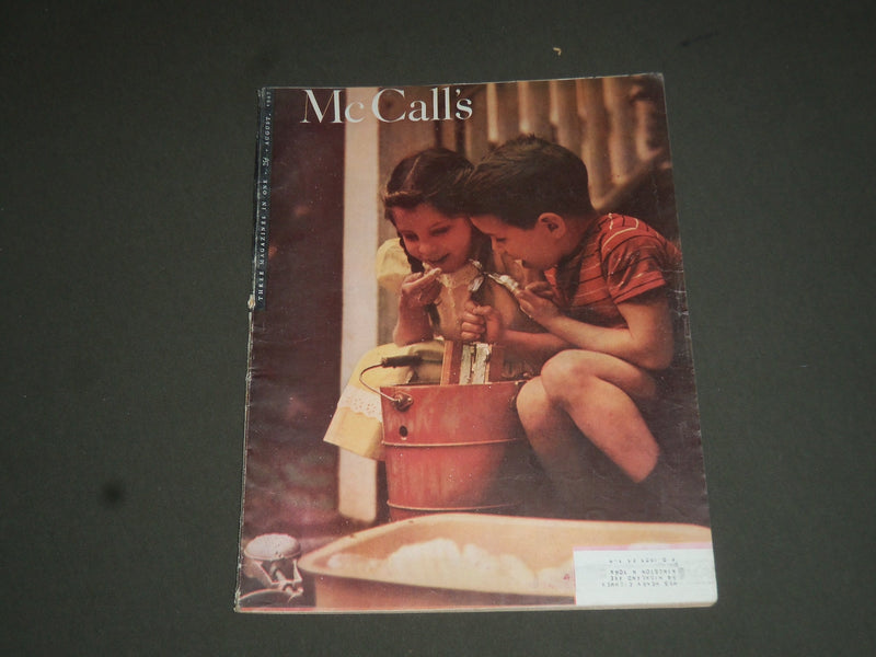 1947 AUGUST MCCALL'S MAGAZINE - NICE COVER, STORIES & ADS - SP 7642