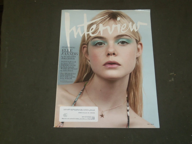 2014 MAY INTERVIEW MAGAZINE - ELLE FANNING COVER - B 1426
