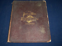 1879 POETICAL WORKS OF HENRY WADSWORTH LONGFELLOW VOL LOT OF 3 - KD 1314
