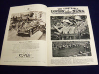 1956 JUNE 30 ILLUSTRATED LONDON NEWS MAGAZINE - QUEEN ELIZABETH COVER - 8063
