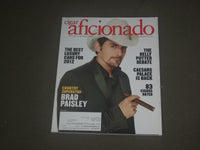 2012 MARCH/APRIL CIGAR AFICIONADO MAGAZINE - BRAD PASLEY COVER - B 4536