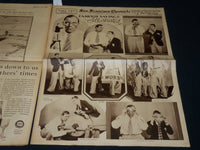 1928 NOVEMBER 25 SAN FRANCISCO CHRONICLE ROTO SECTION - FOOTBALL - NP 5108