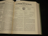 1930 MAY-OCTOBER THE COMMONWEALTH MAGAZINE BOUND VOLUME NO. 12 - R 384