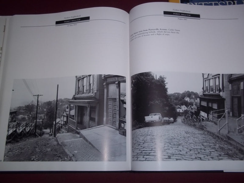 1990 PITTSBURGH BOOK LOT OF 2 DIFFERENT - AMERICAN CITY & THEN AND NOW - KD 794O