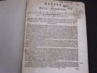 1830 ANHANG ZUR OEFER SAMMLUNG FUR DIE KONIGLICHEN PREUBISCHEN STAATEN - KD 35