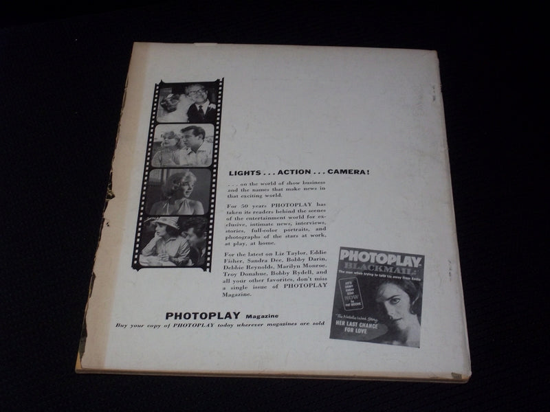 1962 PHOTOPLAY ANNUAL MAGAZINE - ELIZABETH TAYLOR COVER - E 3576