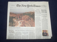 2023 MAY 29 NEW YORK TIMES - ERDOGAN SECURES A RUNOFF VICTORY TO STAY IN POWER