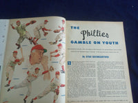 1950 JUNE SPORT MAGAZINE - BOB LEMON COVER - CLEVELAND INDIANS - ST 7214