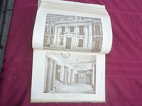 1922 JAN-DEC THE BUILDER U. K. MAGAZINE BOUND VOLUMES - 2 VOLS - FOLD OUTS- C 33