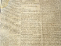 1851 MAY 3 THE BOSTON MUSEUM NEWSPAPER - AARON STEELE - SPANISH FLY - NP 9025