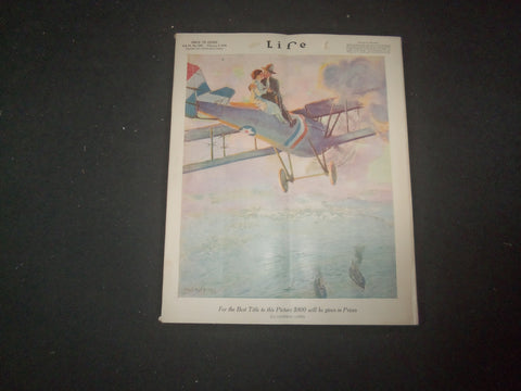 1918 FEBRUARY 7 LIFE MAGAZINE - BEST TITLE TO THIS PICTURE WORTH $800 - L 766R