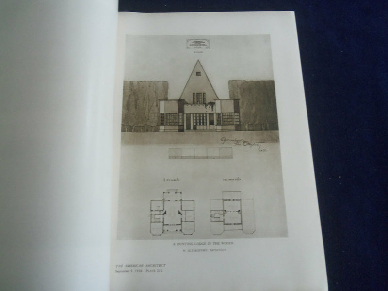 1926 SEP 5 THE AMERICAN ARCHITECT MAGAZINE - PHOTOS, STORIES & ADS - ST 7294