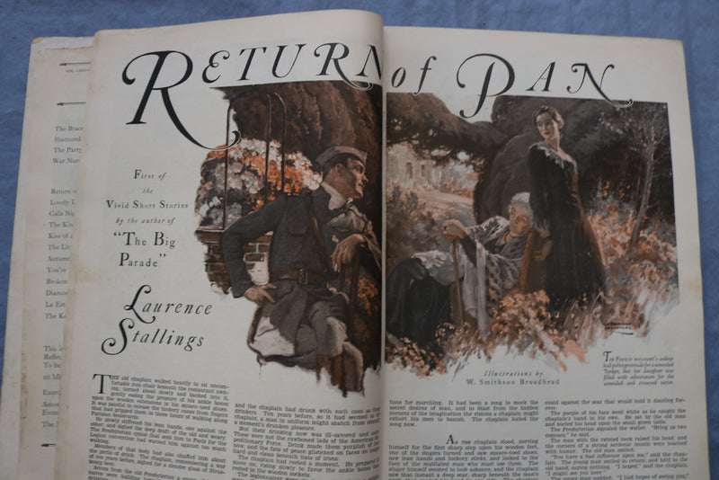 1930 MAY COSMOPOLITAN MAGAZINE - HARRISON FISHER COVER - GREAT ADS - ST 1001Q