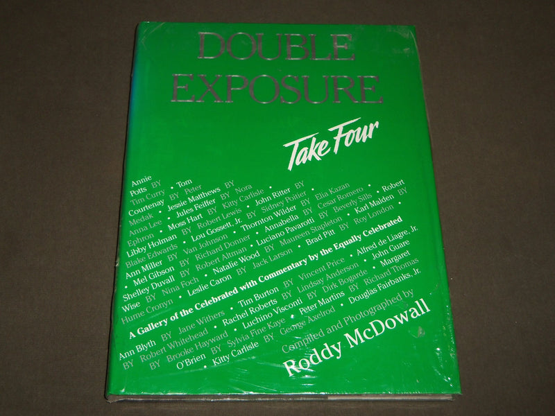 1993 DOUBLE EXPOSURE TAKE FOUR BOOK BY RODDY MCDOWALL - UNOPENED BOOK - KD 4914