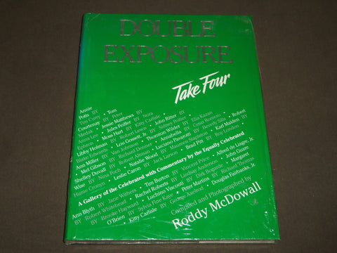 1993 DOUBLE EXPOSURE TAKE FOUR BOOK BY RODDY MCDOWALL - UNOPENED BOOK - KD 4914