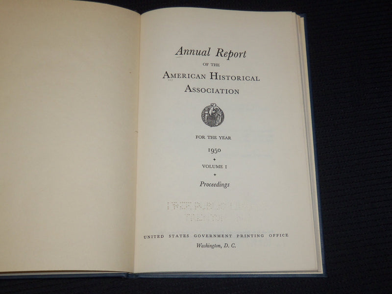 1940-1972 AMERICAN HISTORICAL ASSOCIATION BOUND VOLUMES LOT OF 26 - KD 5O