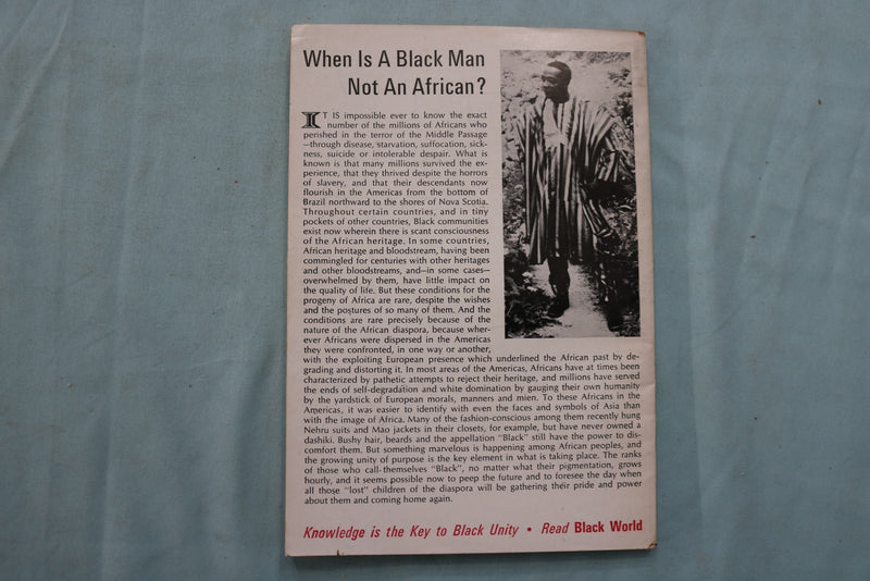 1974 NOVEMBER BLACK WORLD MAGAZINE - THE CROSSING BY EILEEN CHERRY - K 3367