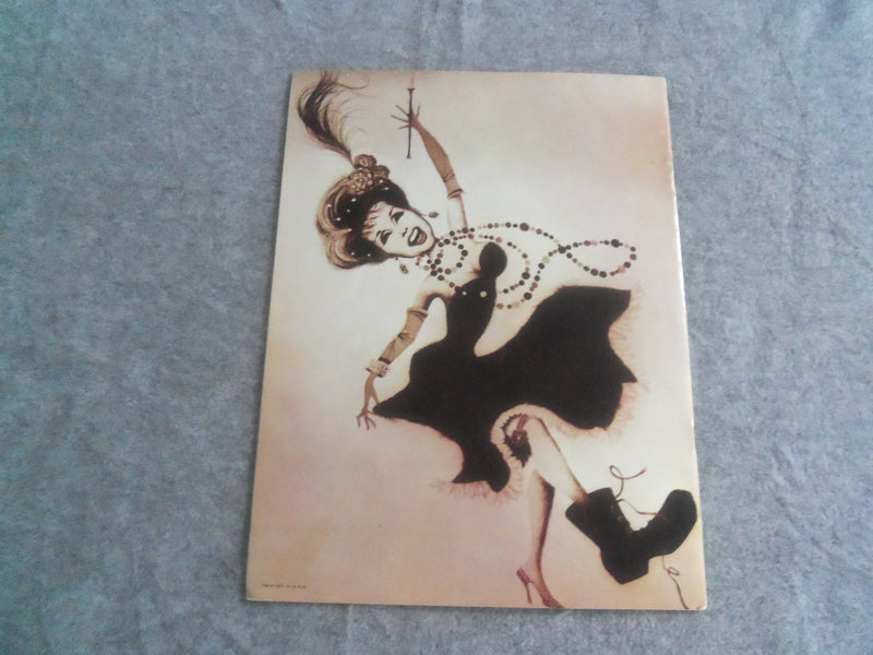 DEBBIE REYNOLDS BROCHURE - STAGE - TV - SINGIN IN THE RAIN - MOLLY BROWN- J 7691