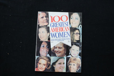 1976 100 GREATEST AMERICAN WOMEN MAGAZINE - NUMBER 1 COVER - SP 4192F