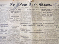 1921 FEBRUARY 13 NEW YORK TIMES - SENATOR THREATENS TO IMPEACH LANDIS - NT 5468