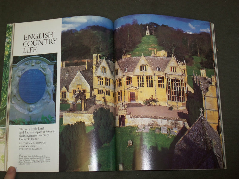 1986 AUGUST HOUSE & GARDEN MAGAZINE - NICE COVER, PHOTOS & ADS - B 5066