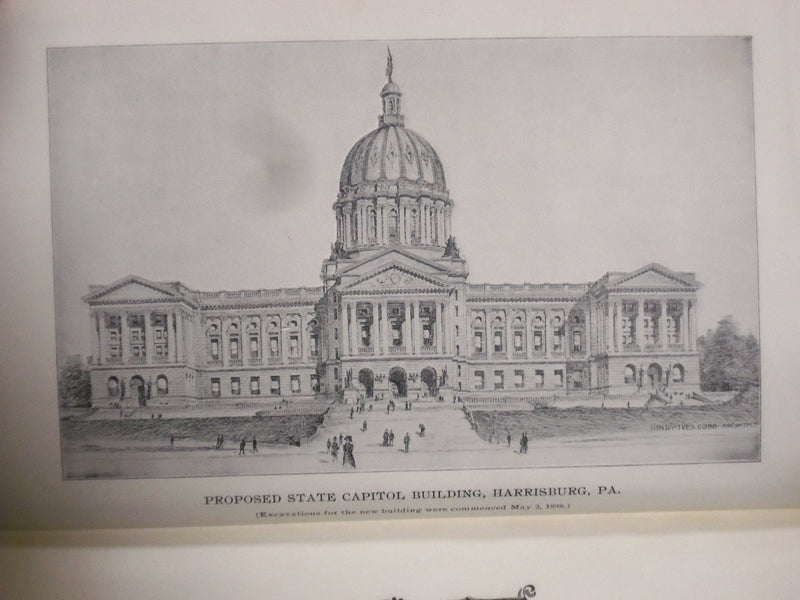 1900 SMULL'S LEGISLATIVE HANDBOOK MANUAL OF PENNSYLVANIA - NICE PHOTOS - KD 2158