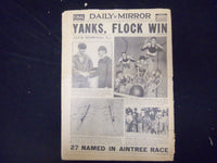 1935 MARCH 29 NEW YORK DAILY MIRROR- U.S. SEIZES 10,000 SWEEPS TICKETS - NP 2134