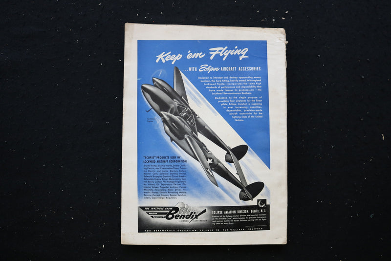1942 OCTOBER AERO DIGEST MAGAZINE - FAIRCHILD AT-13 