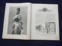 1891 DECEMBER 19 THE ILLUSTRATED AMERICAN MAGAZINE -MISS MATTIE MITCHELI- J 9726