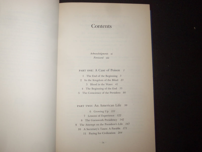 1988 FOR THE RECORD HARDCOVER BOOK BY DONALD T. REGAN - KD 9289