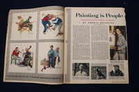 1952 SEP 7 AMERICAN WEEKLY MAGAZINE - ROCKWELL ARTICLE AND PHOTO - E 23234
