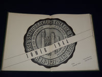 1944 TOWER JERSEY CITY NEW JERSEY STATE COLLEGE YEARBOOK - GREAT PHOTOS - YB 720