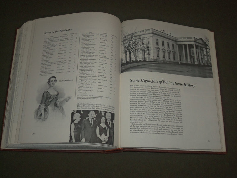 1972 THE GRAPHIC STORY OF THE AMERICAN PRESIDENTS BY DAVID WHITNEY - I 1328