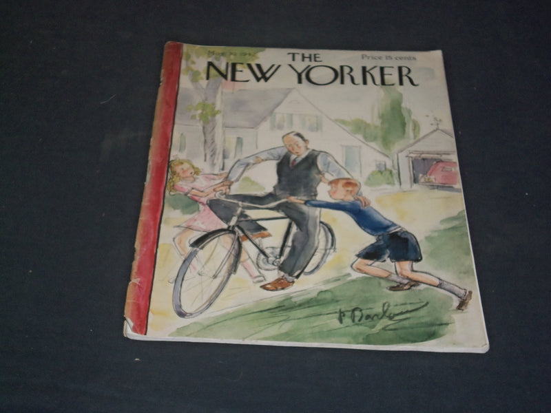 1942 MAY 30 THE NEW YORKER MAGAZINE - ILLUSTRATED COVER - NY 878