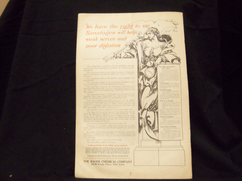 1912 APRIL 11 LESLIE'S WEEKLY MAGAZINE - THE ELECTRIC LOCOMOTIVE - ST 1200