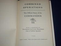 1943 COMBINED OPERATIONS STORY OF COMMANDOS BOOK - NICE PHOTOS - KD 2254