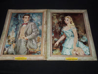 L'ALBERTO DELLA VITA DISPLAYS LOT OF 3 - ELIZABETH TAYLOR - CLIFT - SAINT - #171