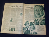 1936 JULY 3 CINE-MIROIR MOVIE MAGAZINE - SYLVIA SYDNEY COVER - FRENCH - B 6534