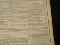 1850 DECEMBER 28 BOSTON MUSEUM NEWSPAPER - SNOW SQUEEN ANDERSEN - NP 9038