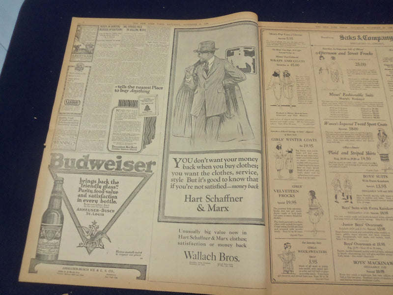 1920 NOVEMBER 20 NEW YORK TIMES -BUILDING MATERIAL TRUST GRIPS COUNTRY - NT 8466