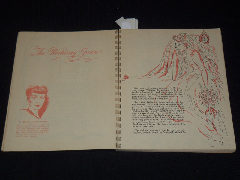 1950 THE BRIDE BEST & CO. SOFTCOVER BOOK EDITED BY ROBEY LYLE - SP 3136G