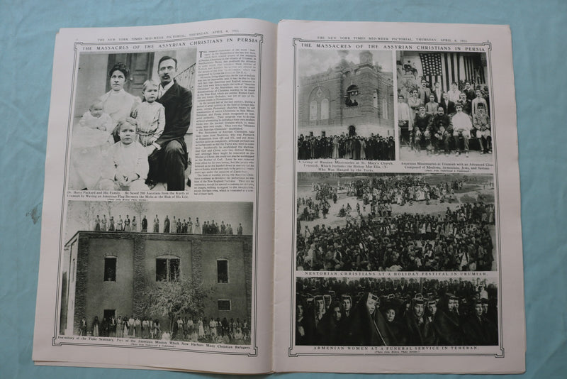1915 APRIL 8 NEW YORK TIMES MID-WEEK PICTORIAL - WE MUST HAVE MORE MEN - NP 9134