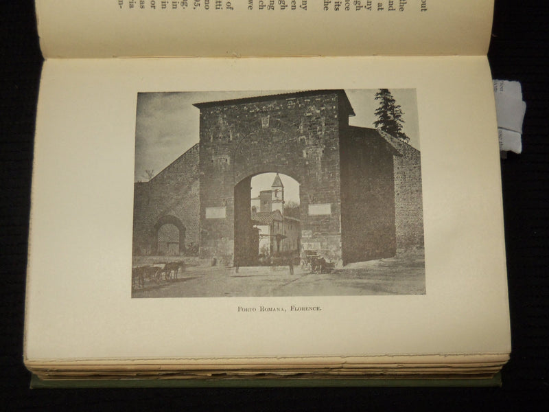 1907 BROWNING'S ITALY HARDCOVER BOOK BY HELEN ARCHIBALD CLARK - KD 9413