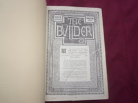 1920 JAN-DEC THE BUILDER U. K. MAGAZINE BOUND VOLUMES - 2 VOLS - FOLD OUTS- C 30